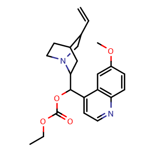 Chemical structure of Euquinine , CAS 83-75-0, AChemBlock U109995