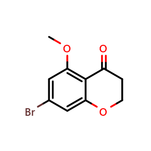 7-Bromo-5-methoxy-3,4-dihydro-2H-1-benzopyran-4-one