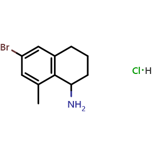 6-Bromo-8-methyl-1,2,3,4-tetrahydronaphthylamine hydrochloride