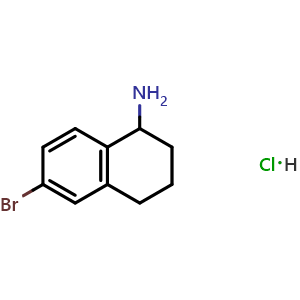 6-Bromo-1,2,3,4-tetrahydronaphthalen-1-amine-hydrochloride