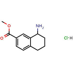 Methyl 8-amino-5,6,7,8-tetrahydronaphthalene-2-carboxylate hydrochloride