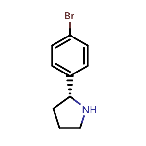 (2R)-2-(4-bromophenyl)pyrrolidine