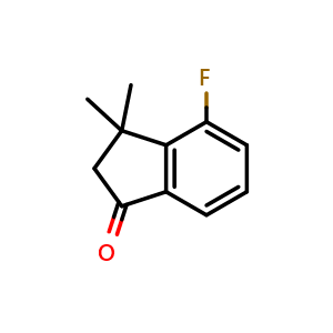 4-Fluoro-3,3-dimethyl-2,3-dihydro-1H-inden-1-one