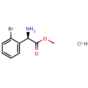 Methyl (2R)-2-amino-2-(2-bromophenyl)acetate hydrochloride