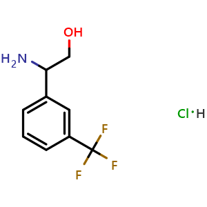 2-Amino-2-[3-(trifluoromethyl)phenyl]ethan-1-ol hydrochloride