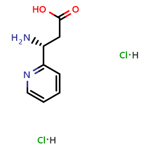 (R)-3-amino-3-(pyridin-2-yl)propanoic acid dihydrochloride