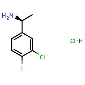 (1S)-1-(3-chloro-4-fluorophenyl)ethylamine hydrochloride