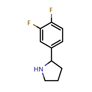 2-(3,4-Difluorophenyl)pyrrolidine