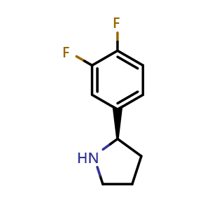 (2R)-2-(3,4-difluorophenyl)pyrrolidine