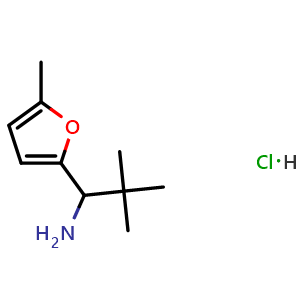 2,2-Dimethyl-1-(5-methylfuran-2-yl)propan-1-amine hydrochloride