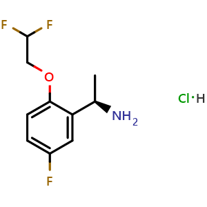 (R)-1-(2-(2,2-difluoroethoxy)-5-fluorophenyl)ethanamine hydrochloride