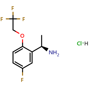 (R)-1-(5-fluoro-2-(2,2,2-trifluoroethoxy)phenyl)ethanamine hydrochloride
