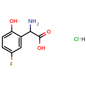 2-Amino-2-(5-fluoro-2-hydroxyphenyl)acetic acid hydrochloride