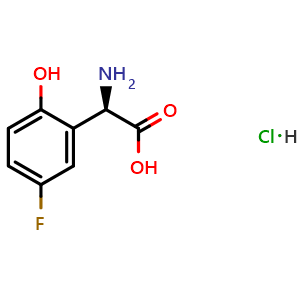 (2R)-2-amino-2-(5-fluoro-2-hydroxyphenyl)acetic acid hydrochloride
