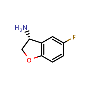 (3R)-5-fluoro-2,3-dihydro-1-benzofuran-3-amine