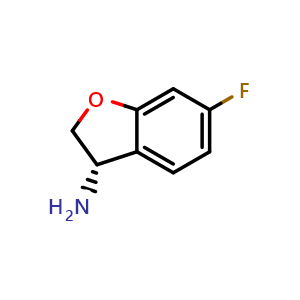 (3S)-6-fluoro-2,3-dihydrobenzo[b]furan-3-ylamine