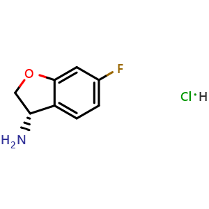 (3S)-6-fluoro-2,3-dihydrobenzo[b]furan-3-ylamine hydrochloride