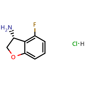(3R)-4-fluoro-2,3-dihydrobenzo[b]furan-3-ylamine hydrochloride