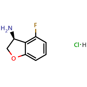 (3S)-4-fluoro-2,3-dihydrobenzo[b]furan-3-ylamine hydrochloride