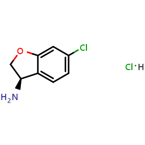 (3R)-6-chloro-2,3-dihydrobenzo[b]furan-3-ylamine hydrochloride
