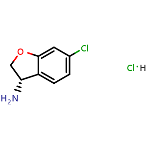 (3S)-6-chloro-2,3-dihydrobenzo[b]furan-3-ylamine hydrochloride