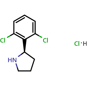(2R)-2-(2,6-dichlorophenyl)pyrrolidine hydrochloride