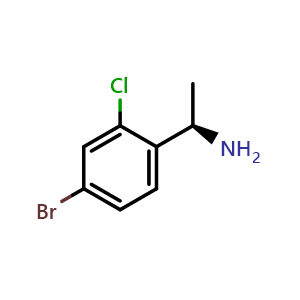 (1R)-1-(4-bromo-2-chlorophenyl)ethylamine