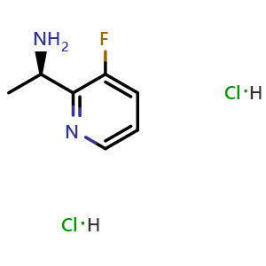 (1R)-1-(3-fluoropyridin-2-yl)ethan-1-amine dihydrochloride