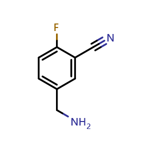 5-(Aminomethyl)-2-fluorobenzonitrile