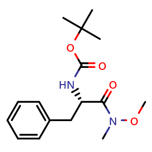 N-Boc-L-phenylalanine n'-methoxy-N'-methylamide