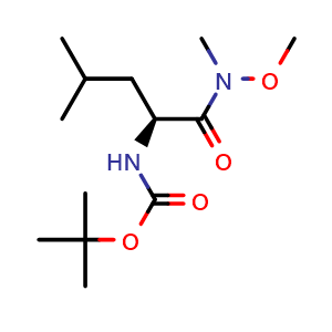 N-Boc-L-leucine n'-methoxy-N'-methylamide