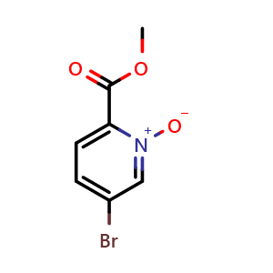 5-Bromo-2-(methoxycarbonyl)pyridine1-oxide