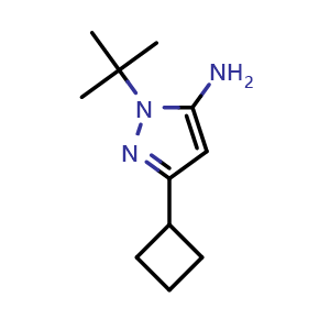 1-Tert-butyl-3-cyclobutyl-1H-pyrazol-5-amine