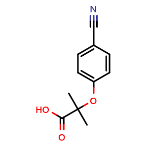 2-(4-Cyanophenoxy)-2-methylpropanoic acid