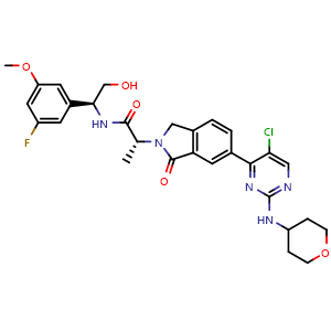 Chemical structure of ASTX029 , CAS 2095719-92-7, AChemBlock U127316