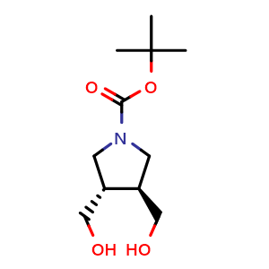 1,1-Dimethylethyl (3S,4S)-3,4-bis(hydroxymethyl)-1-pyrrolidinecarboxylate