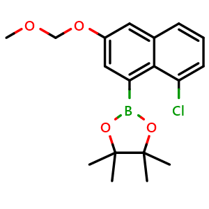 2-(8-chloro-3-(methoxymethoxy)naphthalen-1-yl)-4,4,5,5-tetramethyl-1,3,2-dioxaborolane