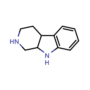Chemical structure of 2,3,4,4a,9,9a-Hexahydro-1H-b-carboline , CAS 179111-91-2, AChemBlock U127391