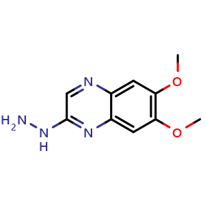 2-hydrazineyl-6,7-dimethoxyquinoxaline