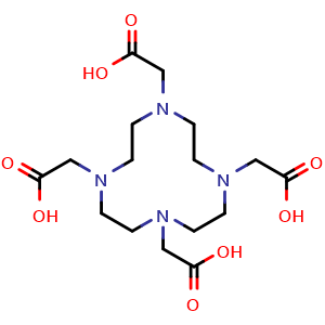 Chemical structure of Tetraxetan , CAS 60239-18-1, AChemBlock U127523