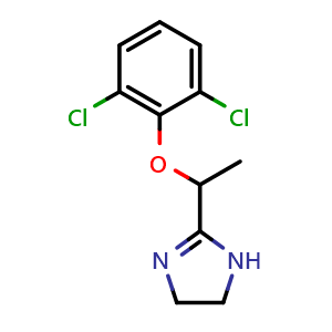 Chemical structure of Lofexidine , CAS 31036-80-3, AChemBlock U127524