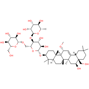 Chemical structure of 11(alpha)-Methoxysaikosaponin F , CAS 104109-37-7, AChemBlock U127550