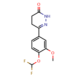 6-(4-(difluoromethoxy)-3-methoxyphenyl)-4,5-dihydropyridazin-3(2H)-one