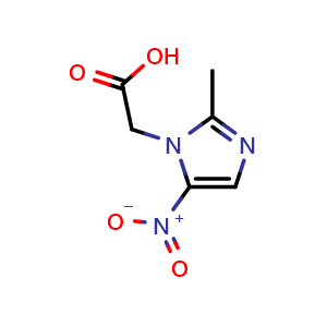 2-(2-methyl-5-nitro-1H-imidazol-1-yl)acetic acid