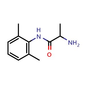 Chemical structure of Tocainide , CAS 41708-72-9, AChemBlock U127614