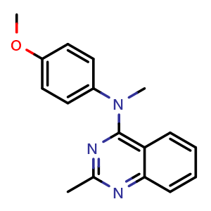 Chemical structure of Verubulin , CAS 827031-83-4, AChemBlock U127620