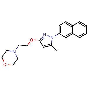 Chemical structure of S1RA , CAS 878141-96-9, AChemBlock U127622