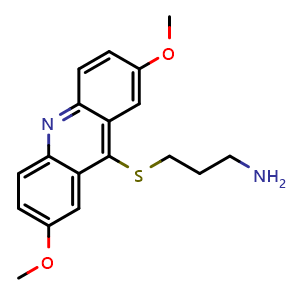 Chemical structure of LDN-192960 , CAS 184582-62-5, AChemBlock U127692
