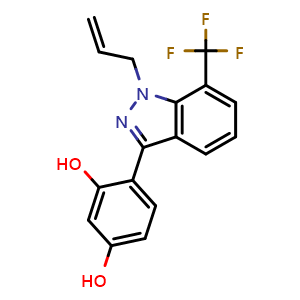 Chemical structure of WAY-169916 , CAS 669764-18-5, AChemBlock U127726
