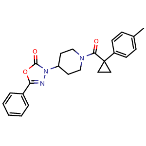 Chemical structure of ML191 , CAS 931695-79-3, AChemBlock U127752